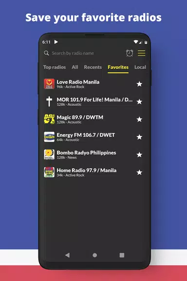 Radio Philippinen FM online Screenshot 2
