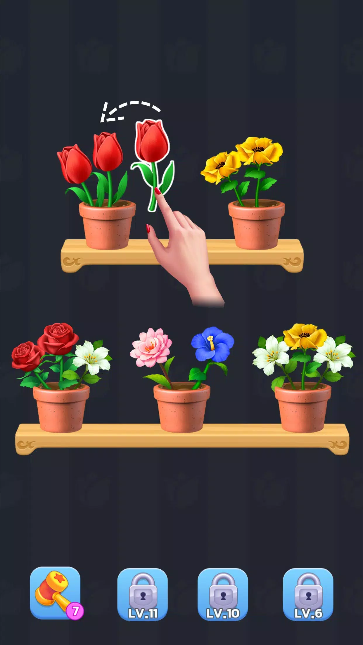 Schermata Blossom Sort® - Flower Games 1