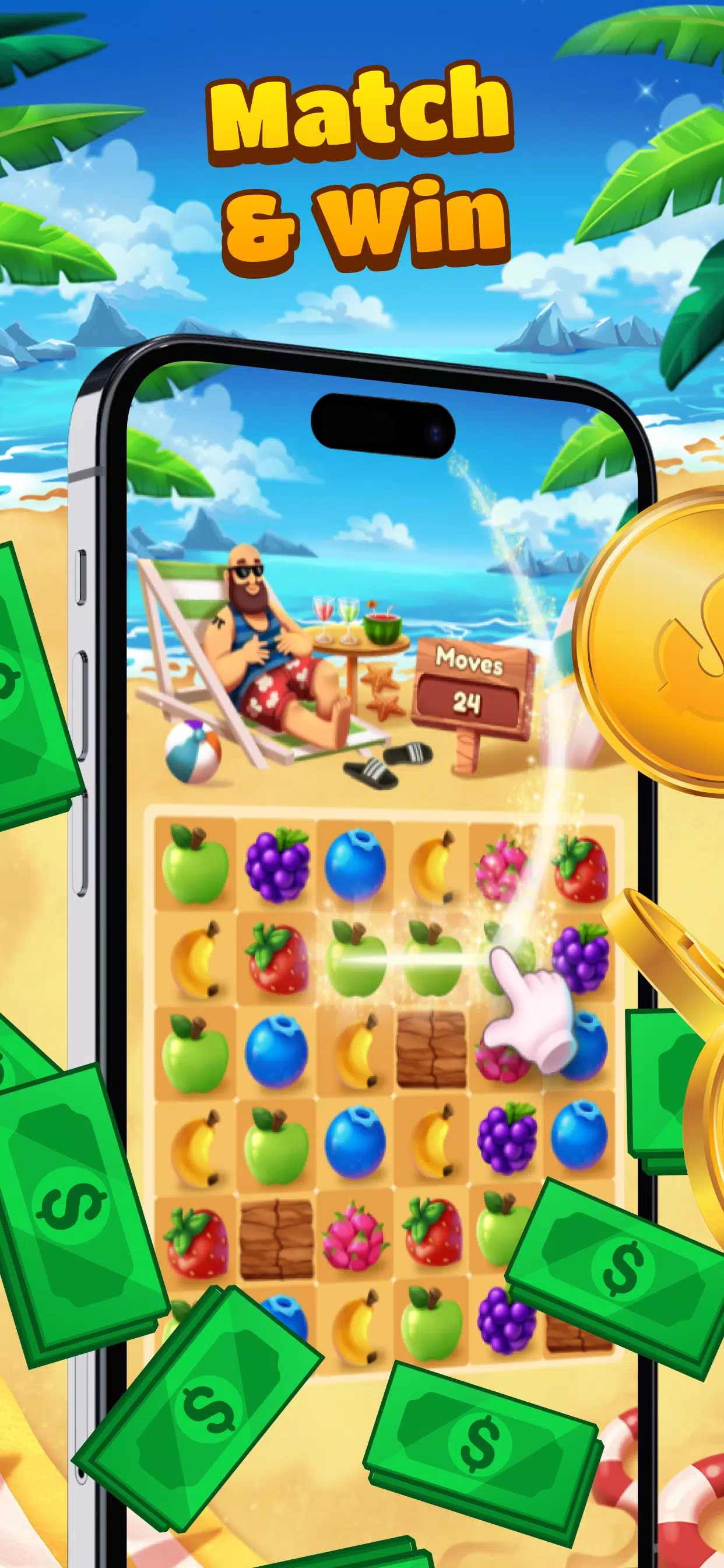 Tropical Crush Captura de pantalla 2