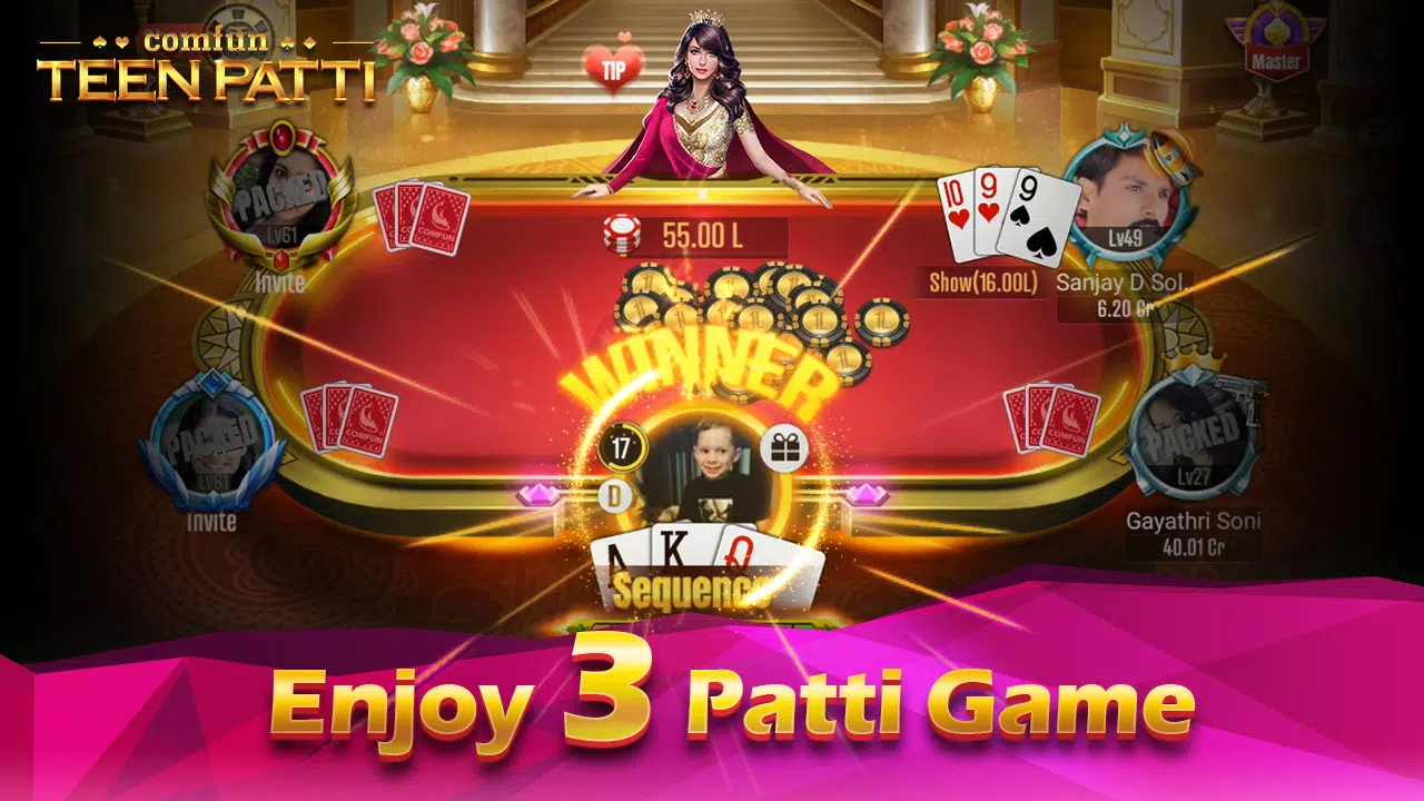 Teen Patti Comfun Card Online ဖန်သားပြင်ဓာတ်ပုံ 4