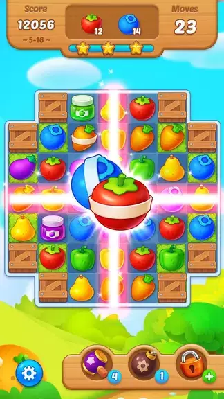 Fruit Garden Blast Tangkapan skrin 2