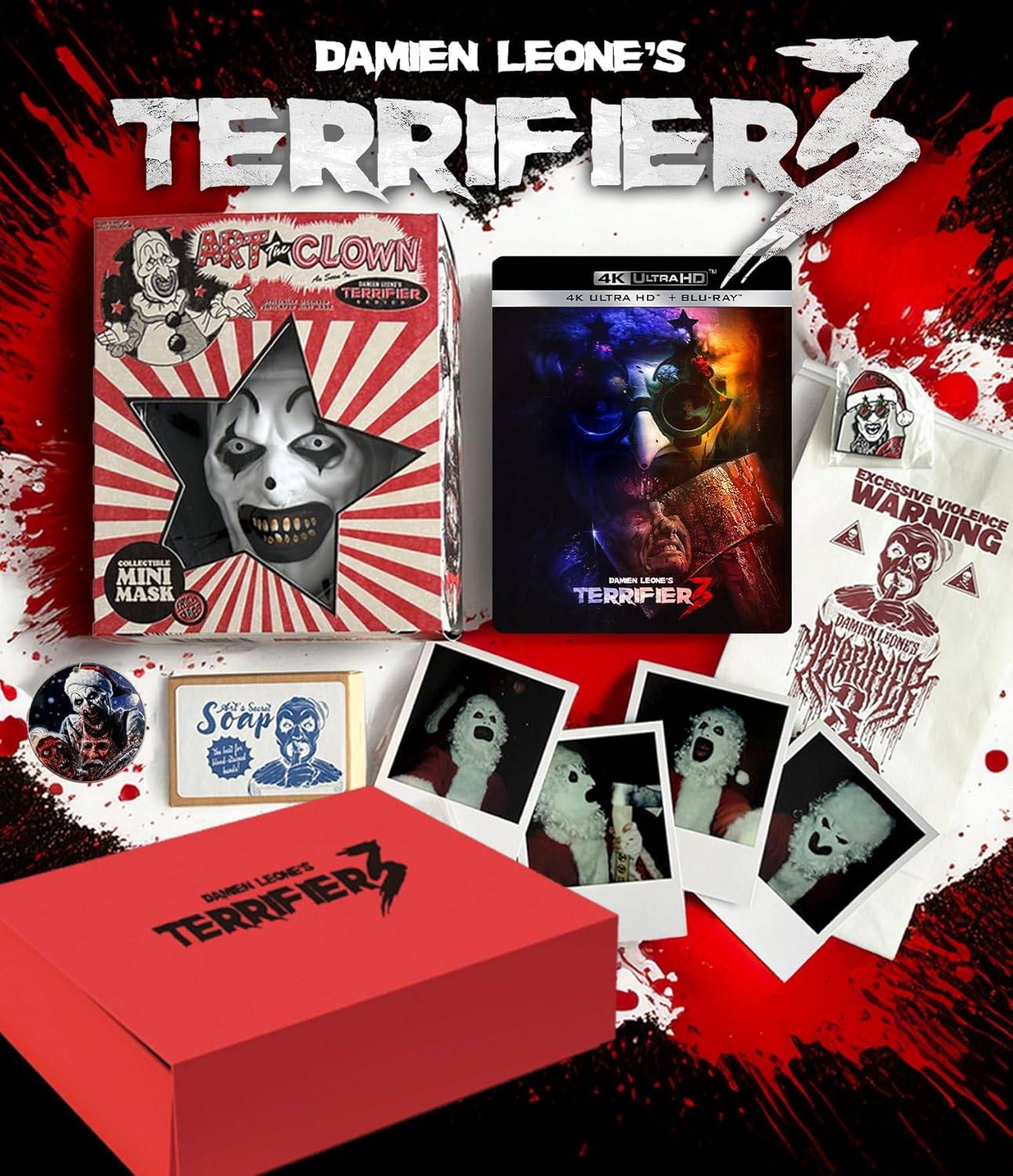 Schrecklichkeit 3 ​​ist jetzt vorbestellt auf 4K als Steelbook oder ein Kollektor -Box -Set