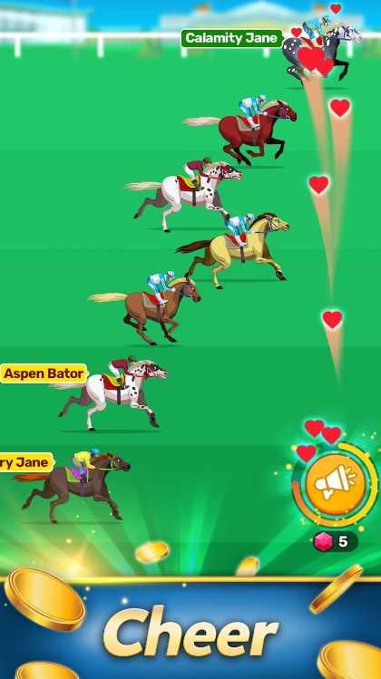 Horse Racing Hero Riding Game Captura de tela 1