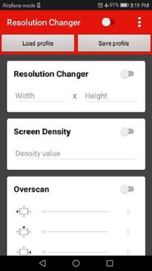 Resolusi Changer APK Versi Terkini