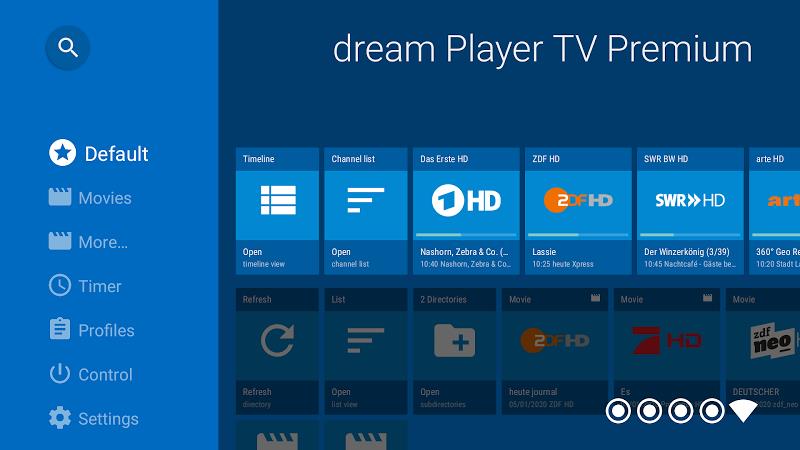 dream Player for Android TV Captura de tela 2