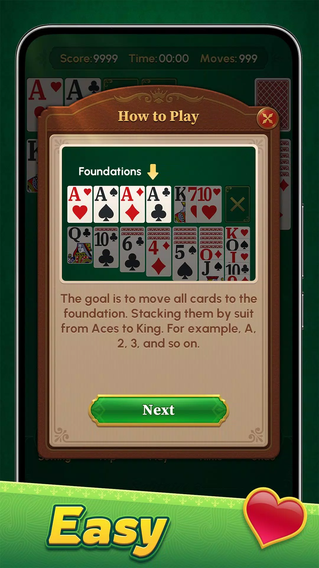 Classic Solitaire: Regal Card Captura de pantalla 2