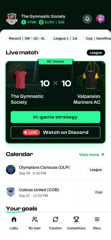 The Open League Скриншот 1