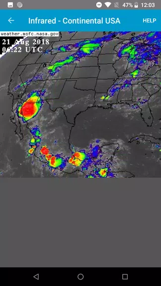 Simple Satellite Weather Loops 스크린샷 3