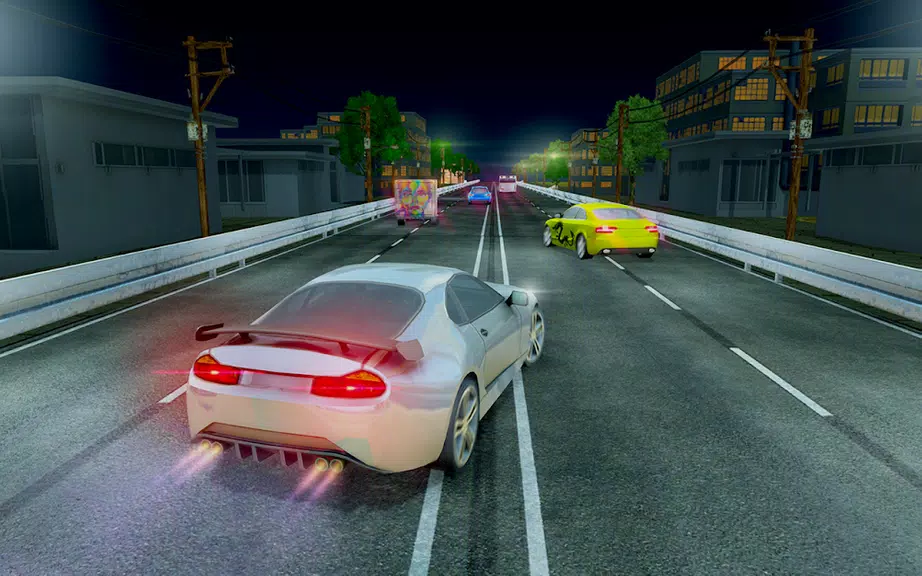 Real Highway Traffic Car Race Captura de tela 1