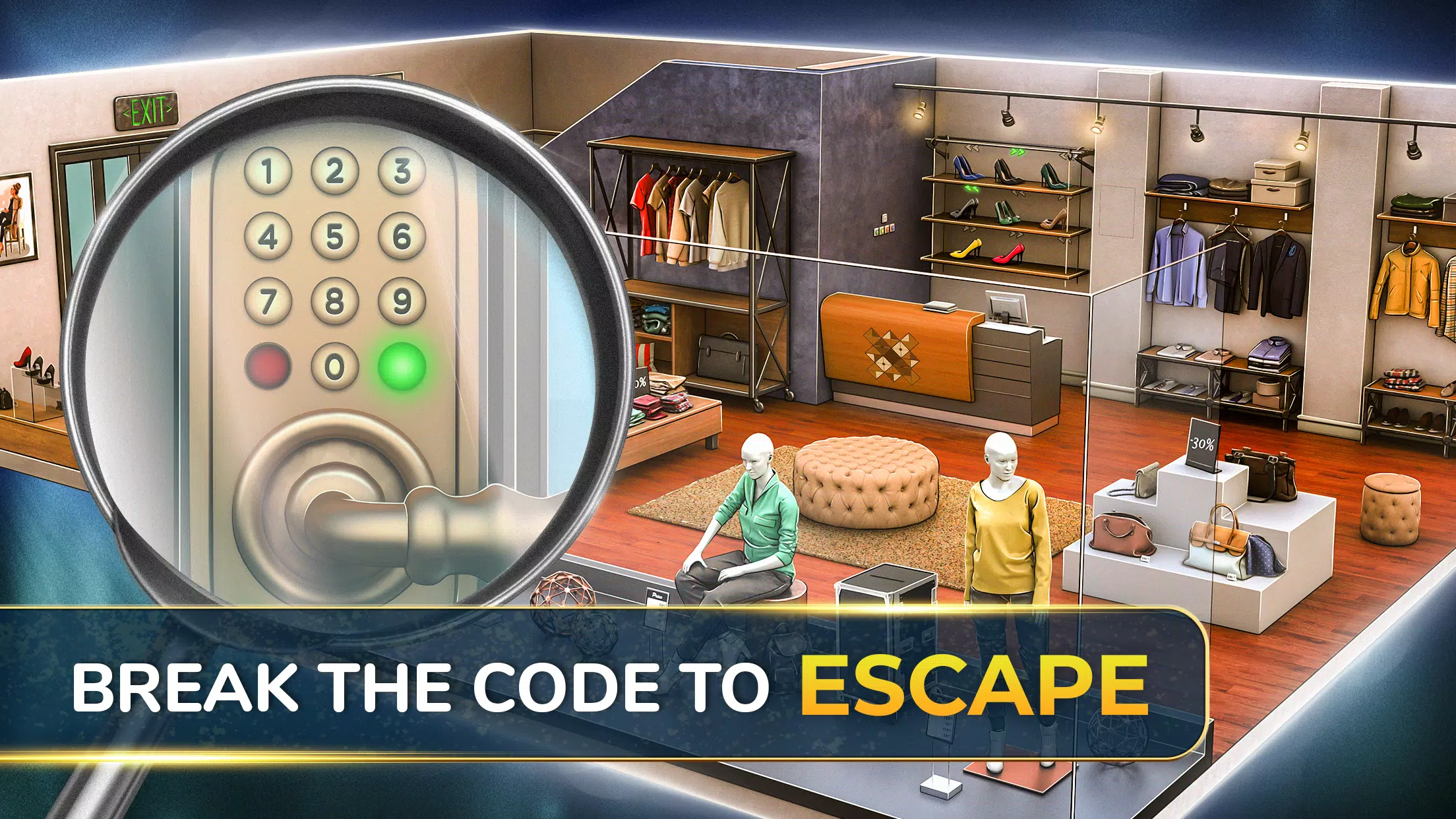 Rooms & Exits Escape Room Game Скриншот 3