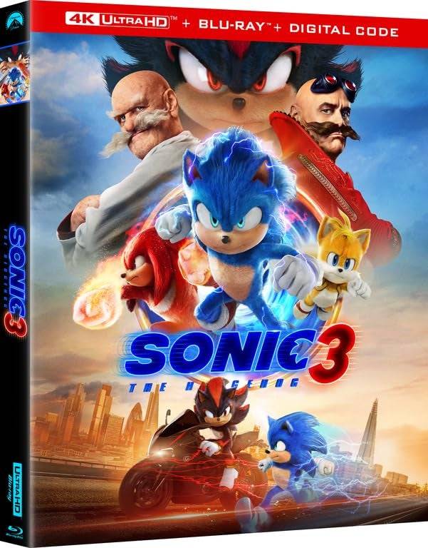 Sonic the Hedgehog 3 물리적 방출