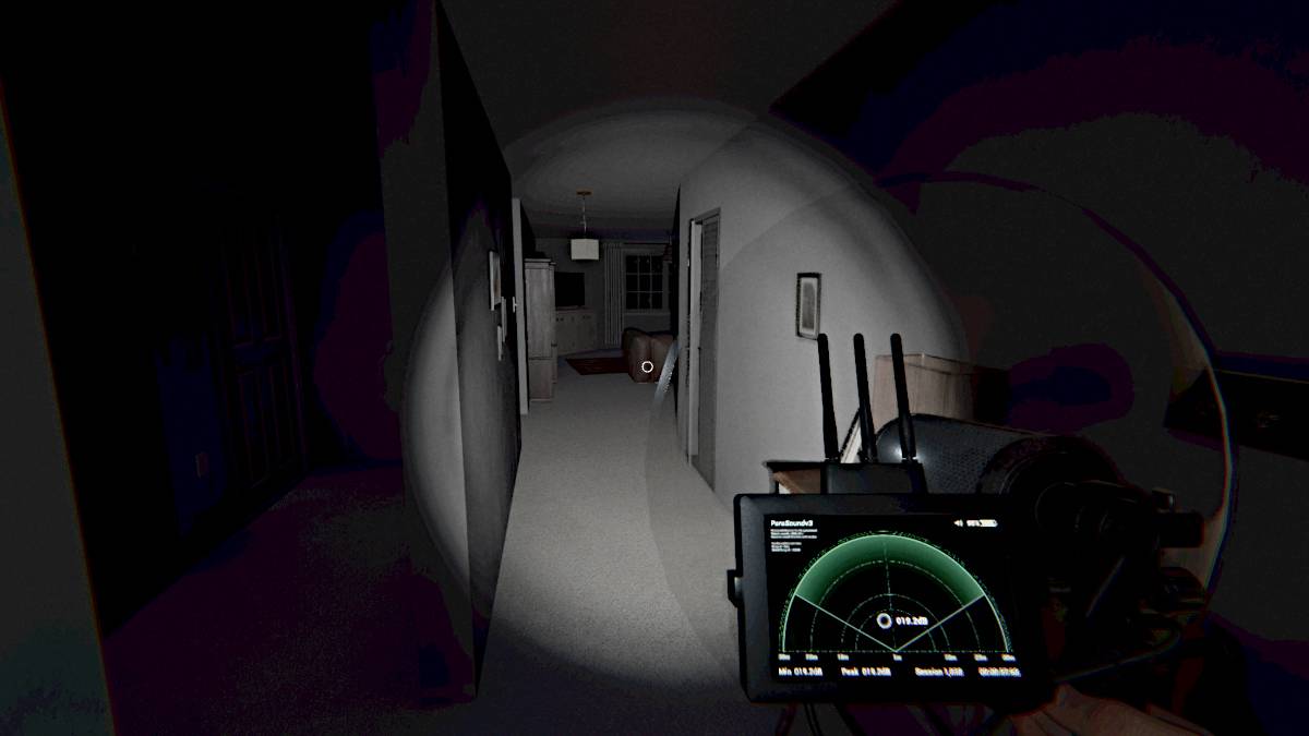 放物線マイクを使用します