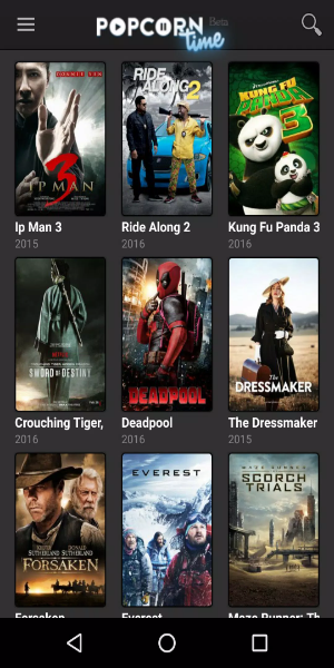 Popcorn time Скриншот 2