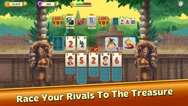 Solitaire Treasure Hunt स्क्रीनशॉट 4