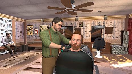 Barber Shop-Hair Cutting Game スクリーンショット 1