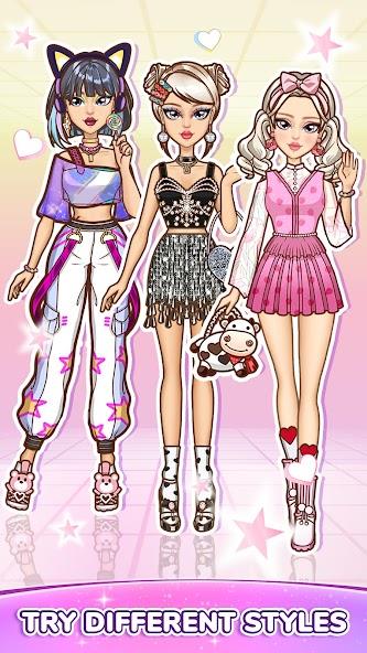 DIY Paper Doll Dress Up Mod スクリーンショット 4