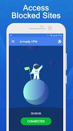 Armada VPN - Fast VPN Proxy スクリーンショット 3