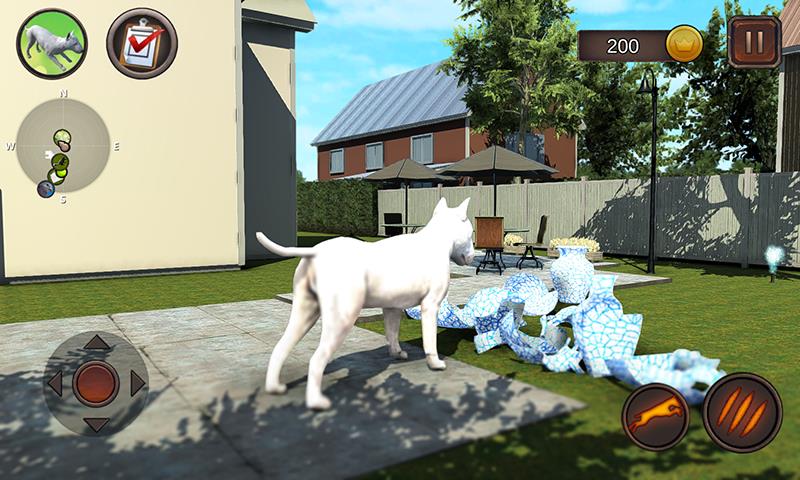 Bull Terier Dog Simulator Captura de pantalla 3