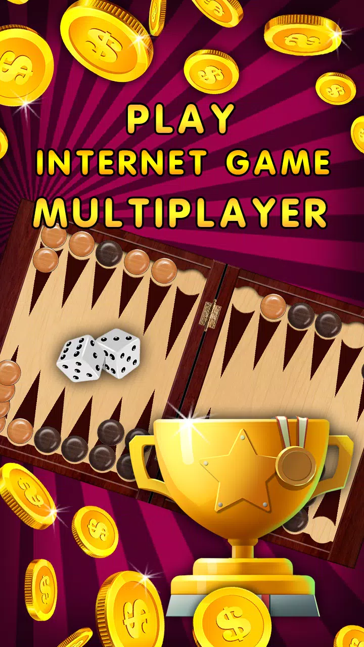 Backgammon Nard offline online Schermafbeelding 3