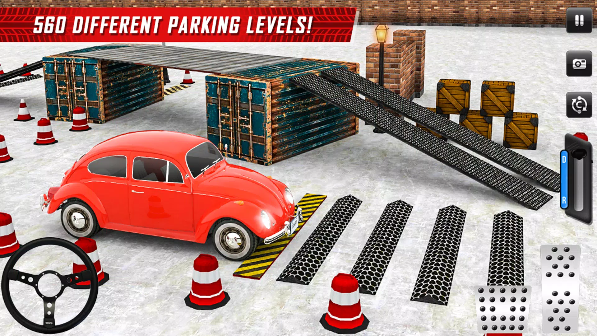 Classic Car Parking Скриншот 4