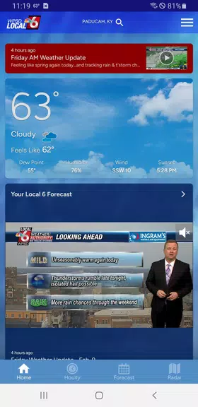 WPSD Radar 스크린샷 1