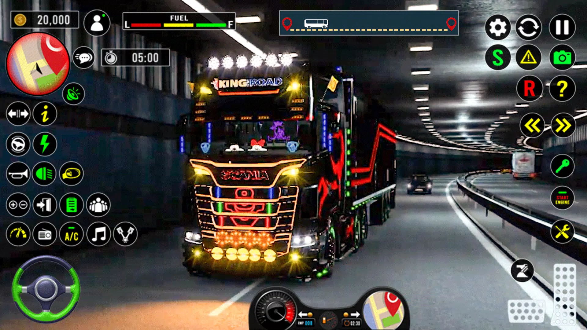 US Truck City Transport Sim 3d ဖန်သားပြင်ဓာတ်ပုံ 4