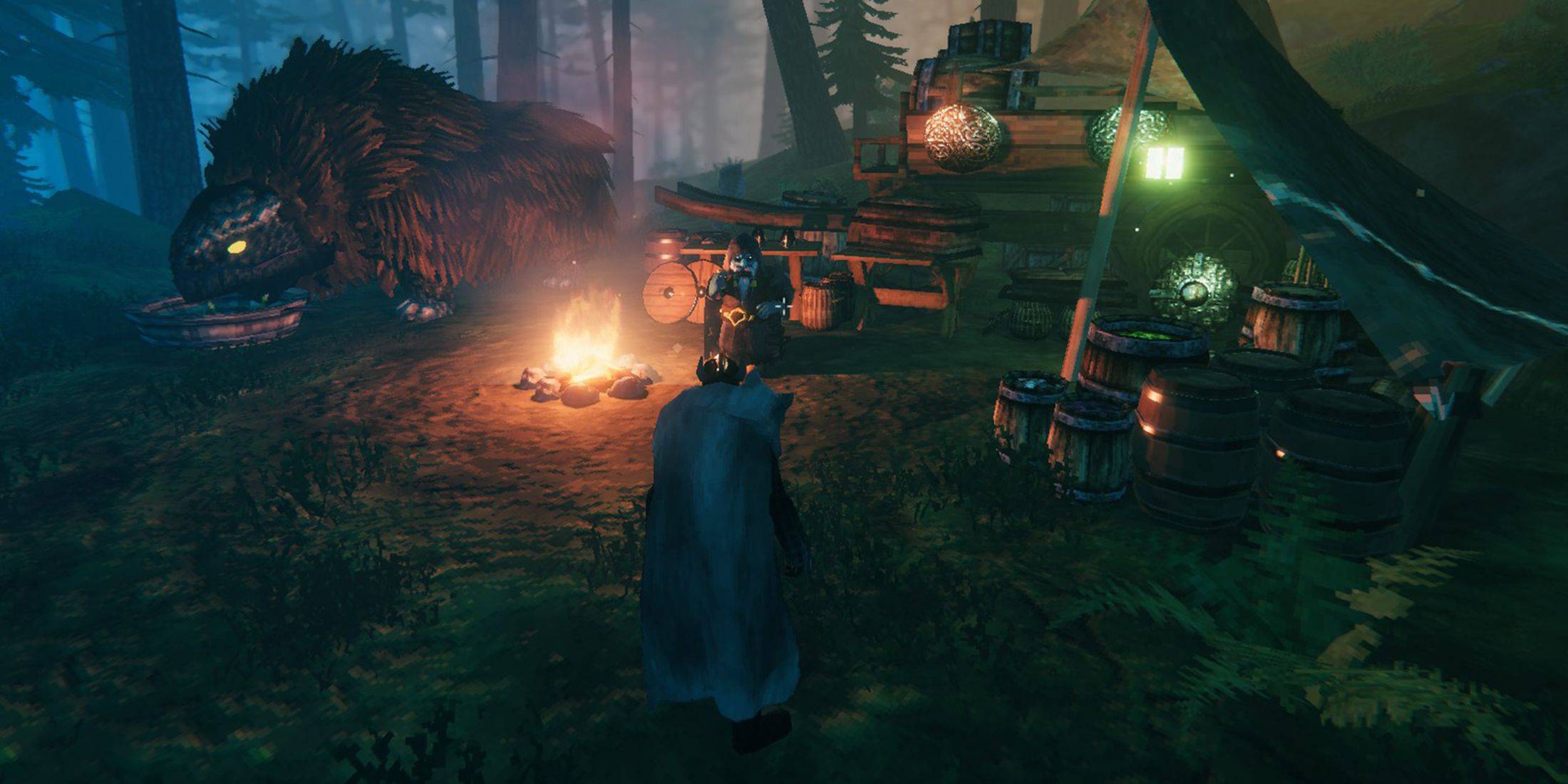 Explore the Merchant's Emporiums of Valheim