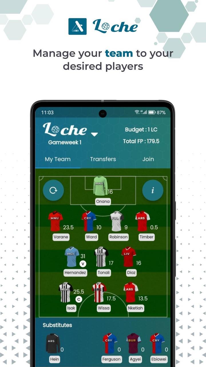 Loche Fantasy Football应用截图第1张