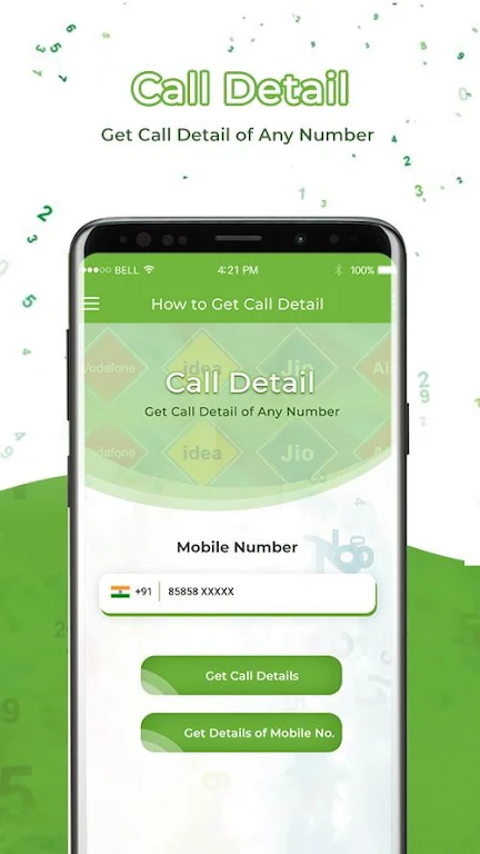 Any Number Call Detail App स्क्रीनशॉट 3