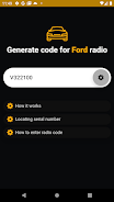 Ford radio code generator Captura de pantalla 3