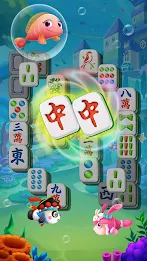 Mahjong Fish Solitaire Match Captura de pantalla 1