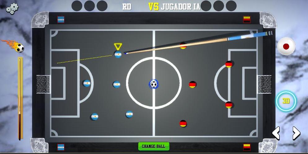 FOOTPOOL:  Soccer & billiards ဖန်သားပြင်ဓာတ်ပုံ 4