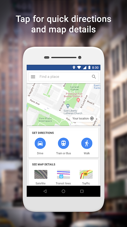 Google Maps Go Capture d’écran 1