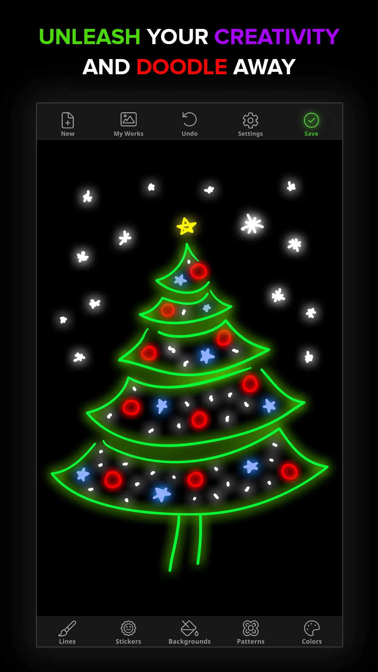 Doodle Art: Magic Drawing App Скриншот 1