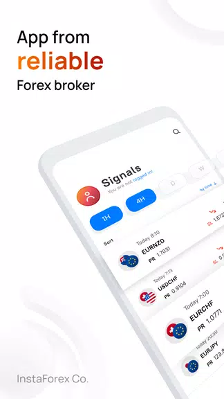 Forex Signals - Buy and Sell Captura de pantalla 1
