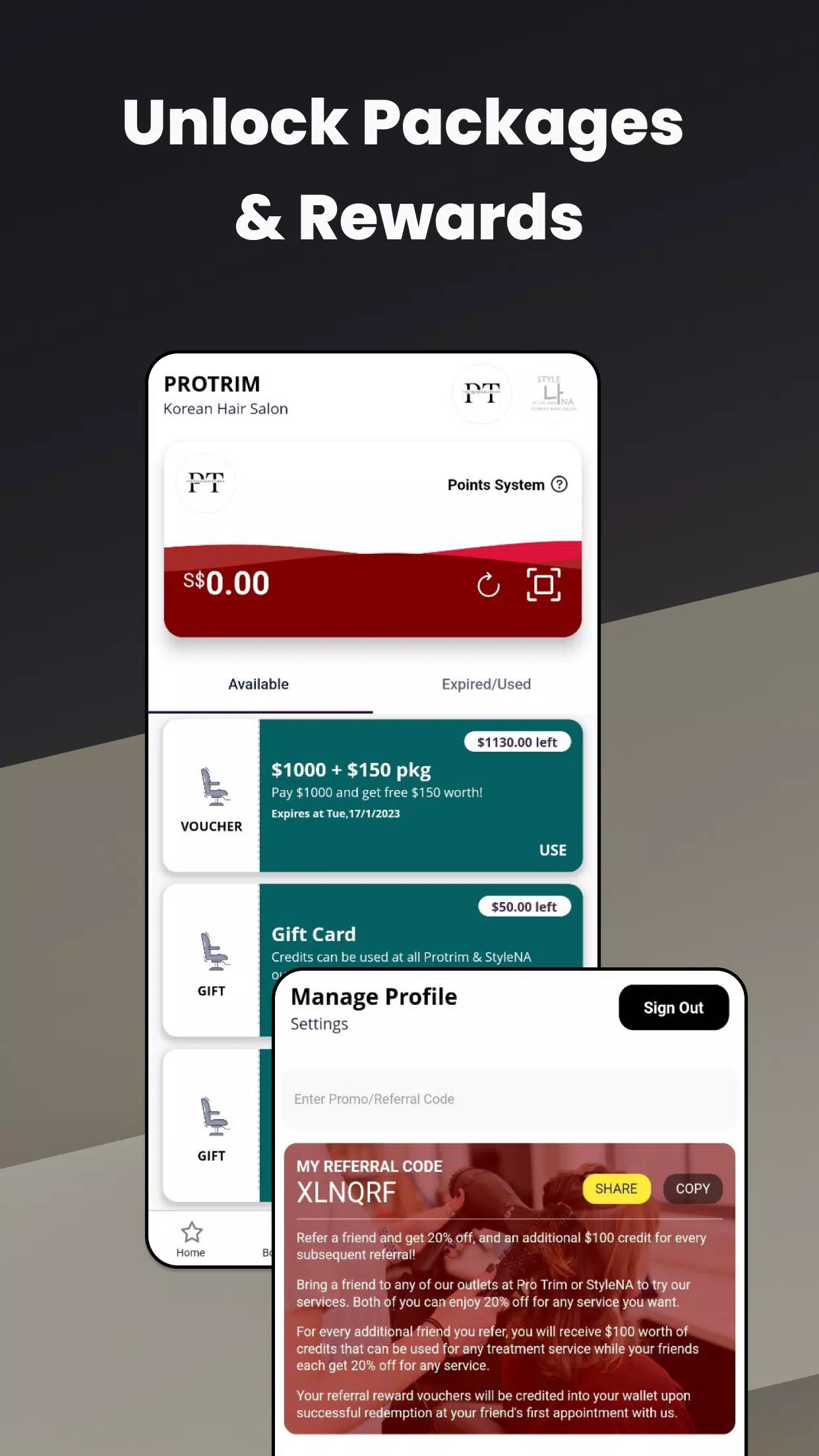 ProTrim & StyleNa Hair Salon Скриншот 2