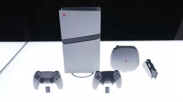 PS5 Pro 30th Anniversary Edition - вид спереди