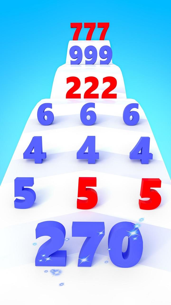 Number Run & Merge Master Game Schermafbeelding 4