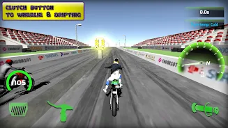 Motorbike 3D Drag Race 스크린샷 4