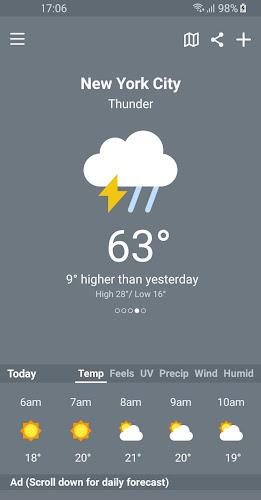 Weather Sky: Weather, Radar Screenshot 2