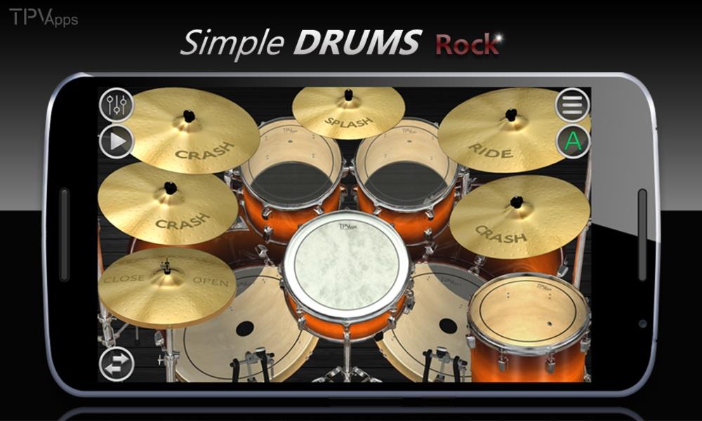 Simple Drums Rock - ドラムセット スクリーンショット 4