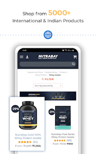 Nutrabay: Supplements Store应用截图第2张