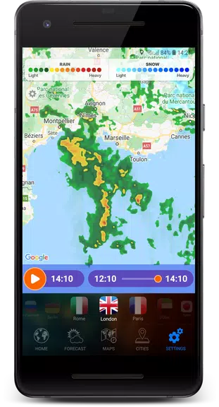 3D EARTH - weather forecast 스크린샷 2
