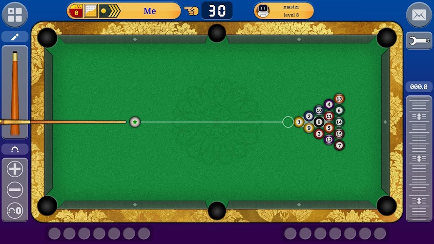 Schermata 9 ball pool and offline pool 1