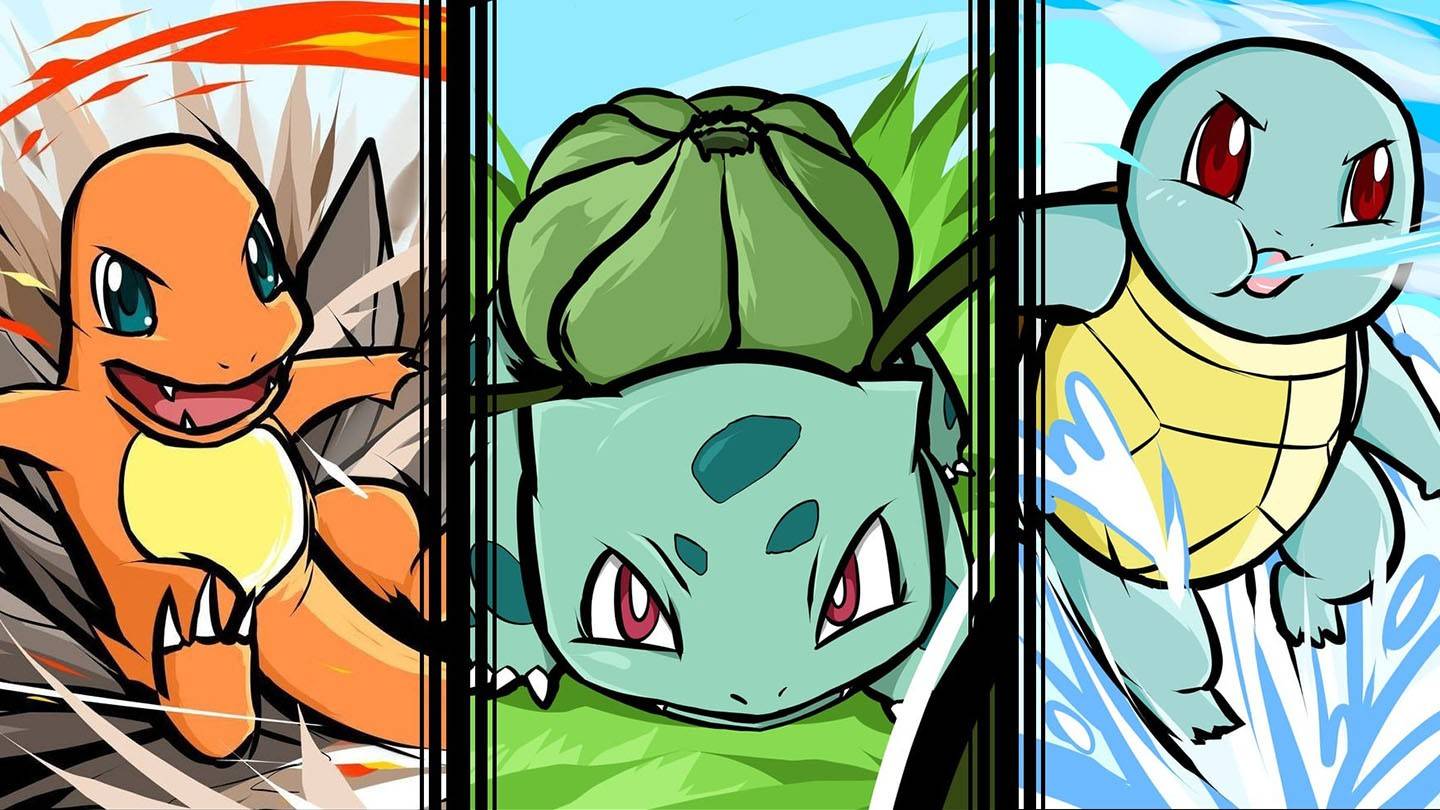 Pokémon Firered: Nangungunang panimulang Pokémon
