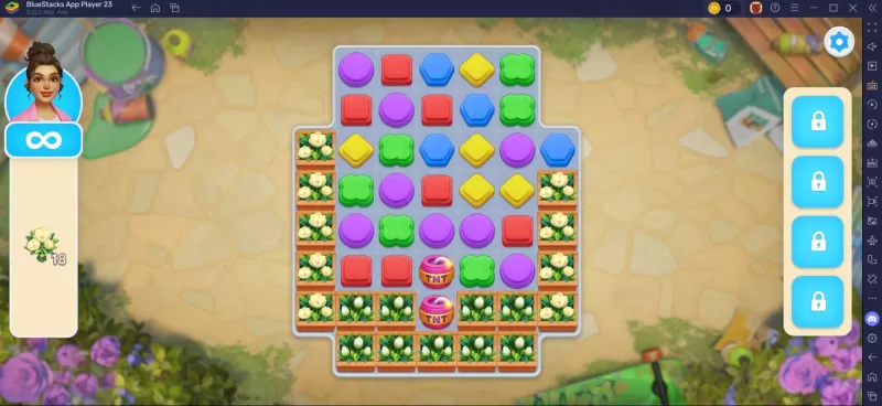 Match-3-Spielprinzip im Modern Community-Puzzlespiel
