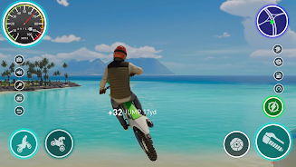 Bike Stunt Race 3D Скриншот 1