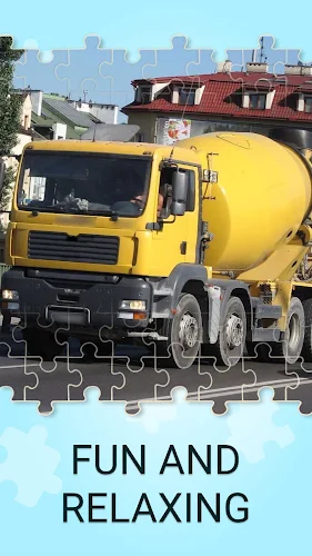 Concrete mixer truck puzzles應用截圖第4張