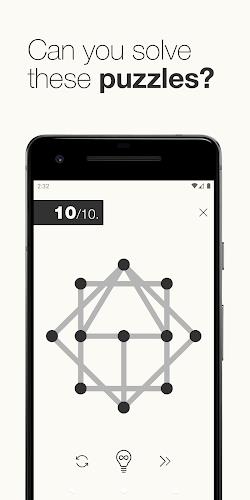 1Line & dots. Puzzle game. Captura de pantalla 2