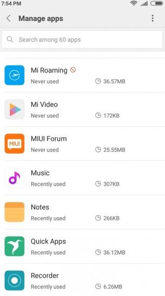 Mi Roaming Tangkapan skrin 3